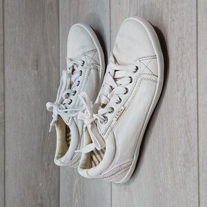 Taos Womens Star Canvas Moc Lace Up  Sneakers shoes sz 9
